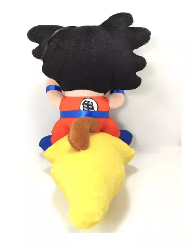 Peluche Goku Niño Nube Dragon Ball Z Esferas Mide 18cm
