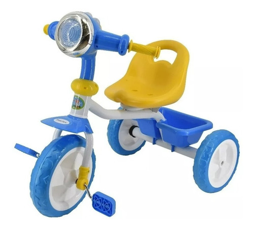 Triciclo Para Bebe Montable Niños Azul Montable Macilux 
