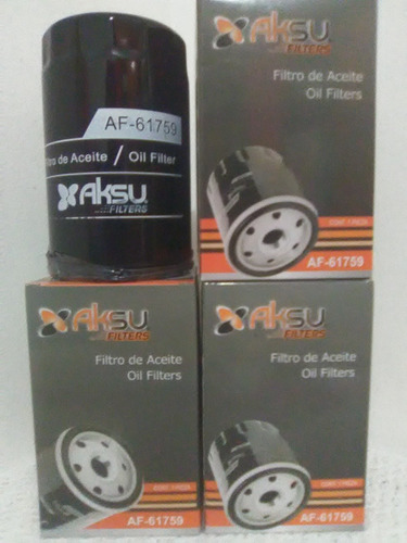 Filtro De Aceite Para Cherokee Kk 2008 - 2014 Af61759