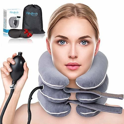 Collarin Cervical Neck Traction Device By Flexibody,