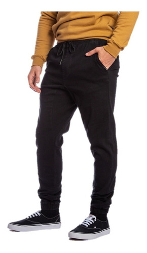 Pantalon Hombre Rusty Hook Out Elastizado Jogger Rusty 