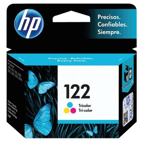 Cartucho De Tinta Hp 122 Tricolor Original