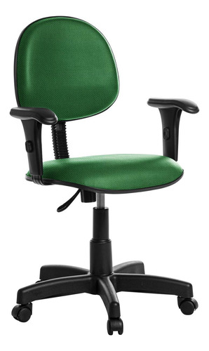 Cadeira De Escritório Executiva Com Braço Verde Rj