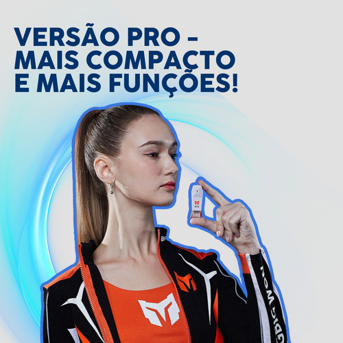 Controle Sem Fio R100 Pro Compatível Ps5 Ps4 Pc Switch Pro