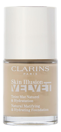 Base De Maquillaje Clarins Skin Illusion Velvet #108 .3n 30