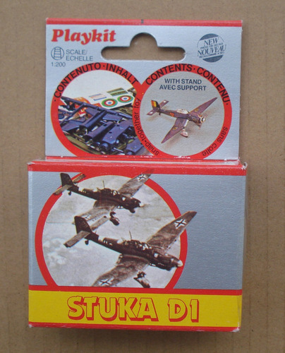 Playkit Stuka D1 Avion 1:200 - Maqueta Plastica