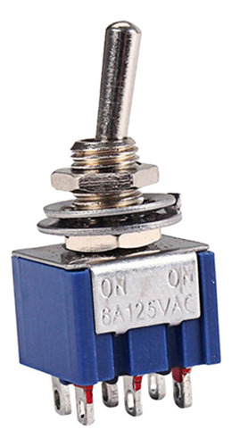 Para Interruptor De Duradero De 6 Pines De 2 Posiciones