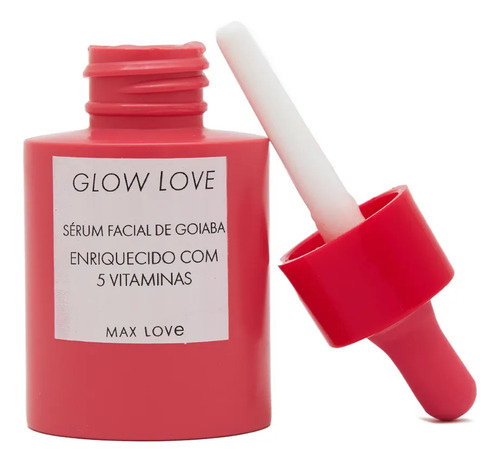 Sérum Facial Goiaba Linha Glow Love Max Love Momento de aplicação Dia/Noite Tipo de pele Normal