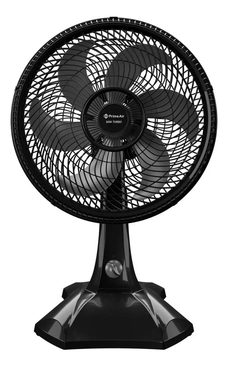 Ventilador Prime Air 60w 36cm Preto 6 Pás