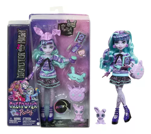 Boneca Monster High C/ Pet E Acessórios - Mattel