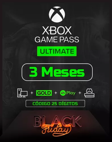 Xbox Game Pass 3 meses