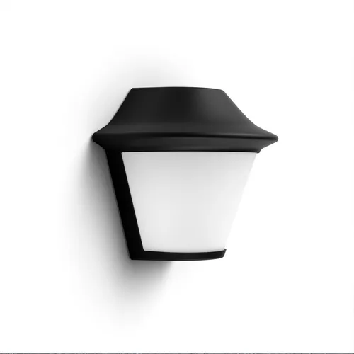 Aplique De Pared Exterior Philips Mygarden Serres Negro
