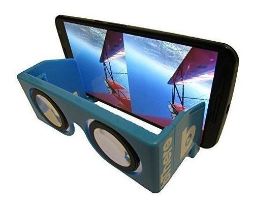 Vr 3d Glasses - Portátil Y Plegable De Cartón Partido Google