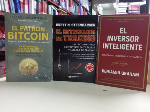 Combo El Patrón Bitcoin + Inversor Inteligente + Entrenador