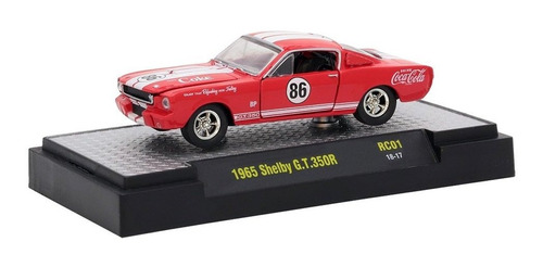 Miniatura Carro Ford Shelby G.t.350r 1965 Coca-cola 1:64 M2