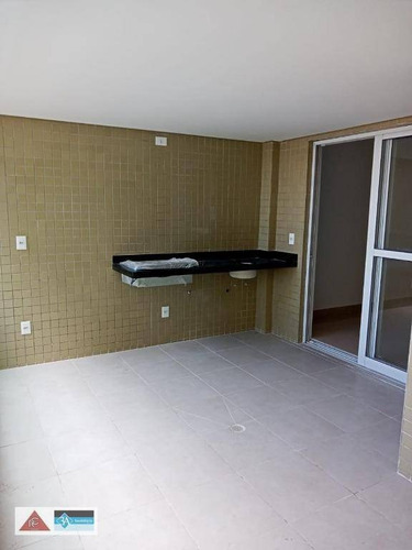Imagem 19 de 30 de Apartamento Com 3 Dormitórios À Venda, 107 M² Por R$ 700.000,00 - Canto Do Forte - Praia Grande/sp - Ap6685
