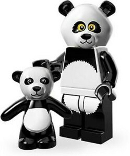 Lego Minifigura:  Panda Guy Lego Movie Serie