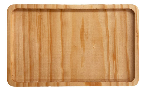 Kit 20 Charolas Madera Servicio Recuerdo Multiusos 20x10cm