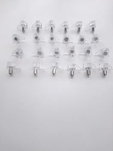 Soporte En Acrílico Para Entrepaños X 30 Uds