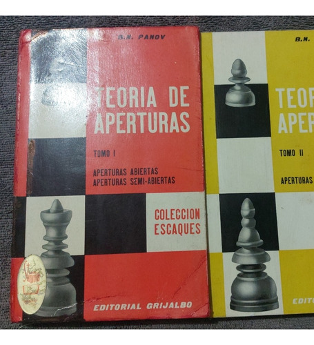 Libro De Ajedrez Teoría De Aperturas 2 Tomos  Panov