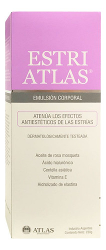 Estri Atlas Emulsion Estrias Y Cicatrices X 230g Original