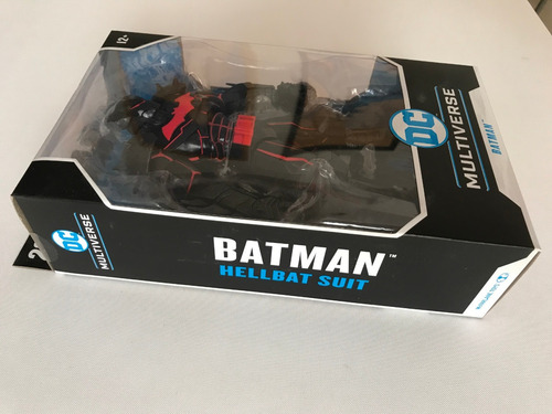 Batman Hellbat Suit Mcfarlane Toys Dc Multiverse 8 Pulgadas (Usado)