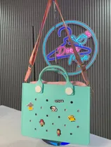 Comprar Carteras Estilo Crocs De Goma Modelo Exclusivo (forro)