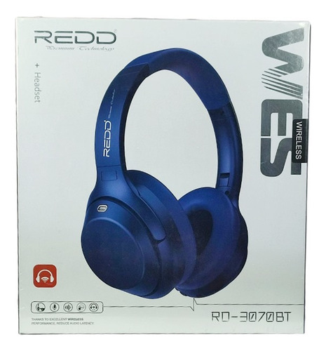 Audifono Redd Vincha Rd-3070bt - Azul