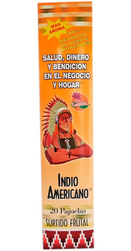 Incienso Surtido Frutal - Indio Americano 5 Paquetes