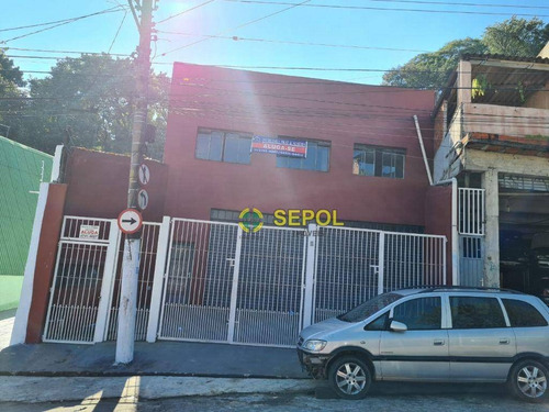 Imagem 4 de 18 de Galpão Para Alugar Por R$ 6.000,00/mês - Vila Dalila - São Paulo/sp - Ga0099