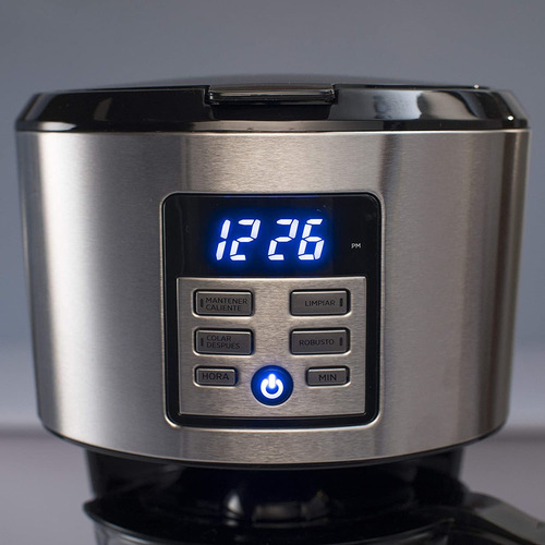 Black Decker Cafetera Programable Filtro Permanente 12 Tazas