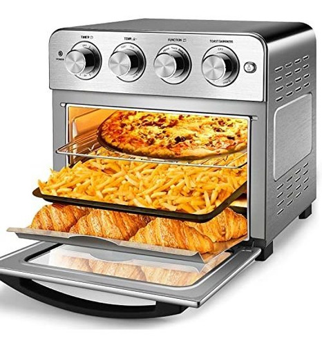 Freidora De Aire Geek Chef, Combo De Horno Tostador De Aire,