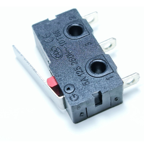 Pack 10pcs Microswitch On/off 5a 250v 3pin