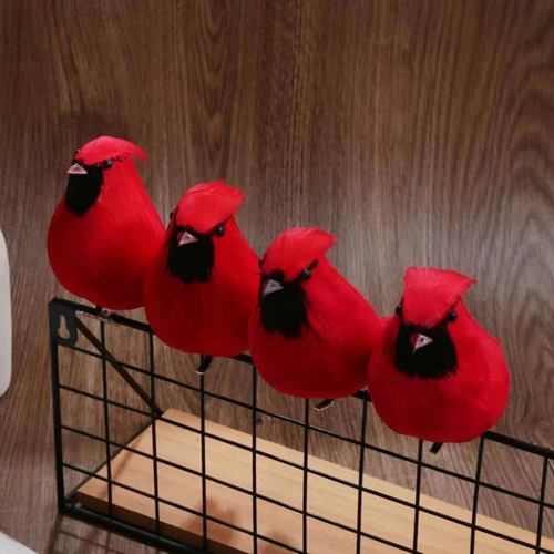 Colección De Estatuas De Pájaros Artificiales Artesanías