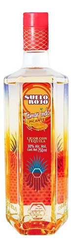 Licor Con Tequila Suelo Rojo Tamarindo Chile Yahualica 750ml