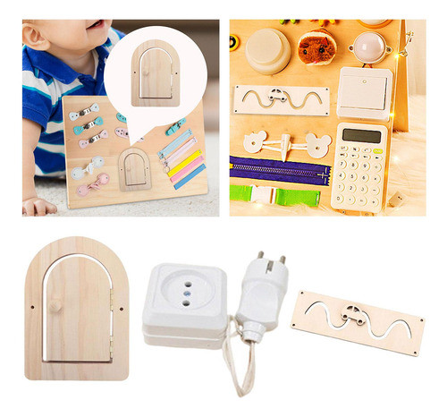 3x Busy Board, Acessórios Diy, Material, Atividade De