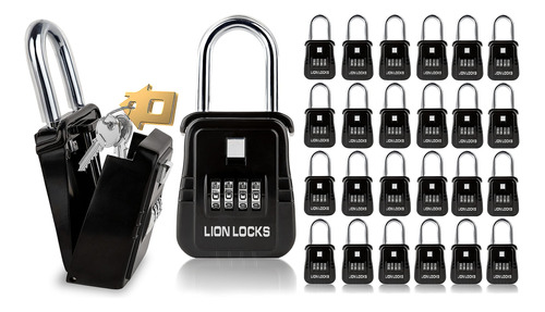 Lion Locks Caja De Seguridad De Almacenamiento De 1500 Llave