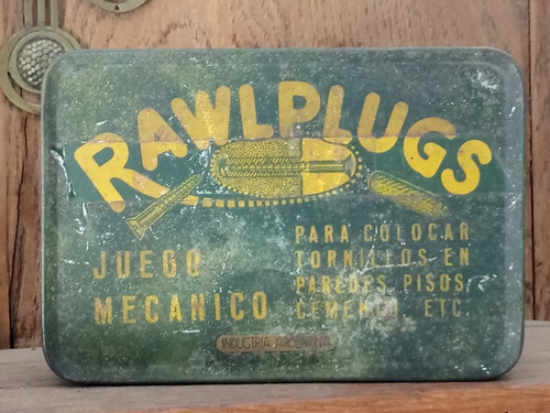 Antigua Lata De Rawlplugs