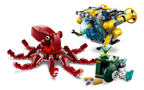 Lego Creator 3 en 1 - 31130 - Misión del tesoro hundido