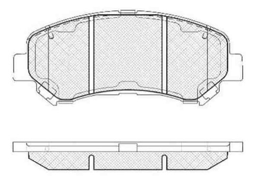 Pastilla De Freno Nissan Qashqai 1.5- 1.6- 2.0 07/ Delantera