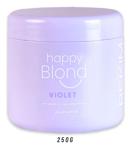 Máscara Violet Anti Amarillos - Bekim Happy Blond 250g