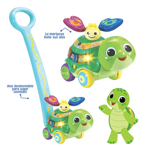 Vtech Tortuga Andarina Juguete Para Bebés 0 A 3 Años