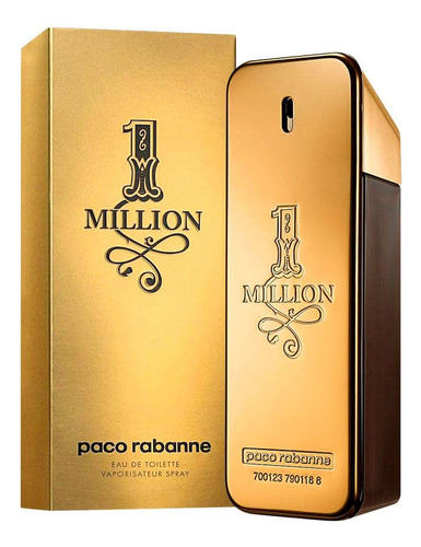 Perfume Paco Rabanne 1 Million Edt 200 Ml Para Hombre