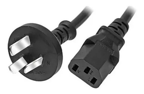 Cable Alimentación Interlock Power Pc Fuente 220v 10a 1,2m 