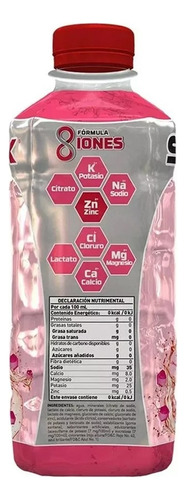 Bebida Rehidratante Suerox Fresa Kiwi 18 Pzs De 630 Ml C/u