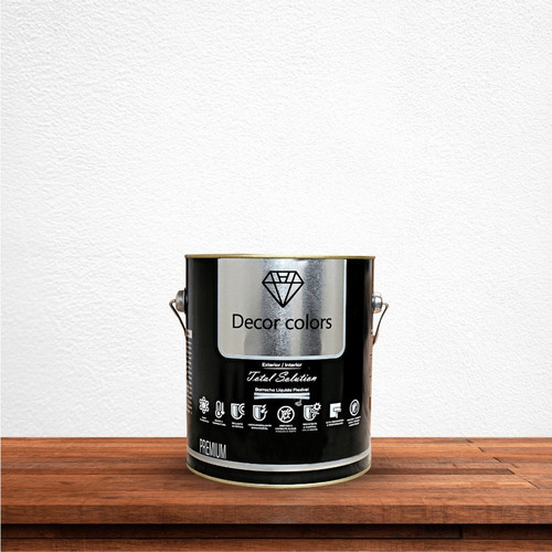 Tinta Emborrachada Decor Colors 3,6Lts - Cor Branco