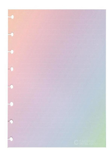 Refil Caderno Interligente Rainbow - A5 120g