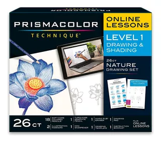 Prismacolor Technique Nivel 1 - Nature Drawing Set X 26