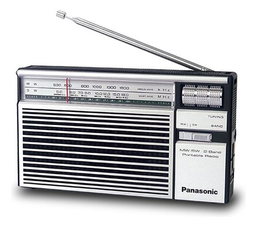 Radio Panasonic Dos Bandas Mw-sw Original 
