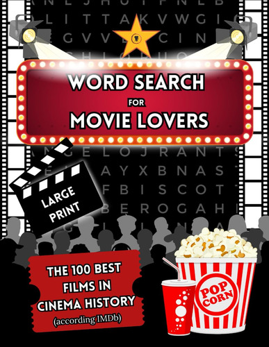 Word Search For Movie Lovers: The 100 Best Movies In H 71yss